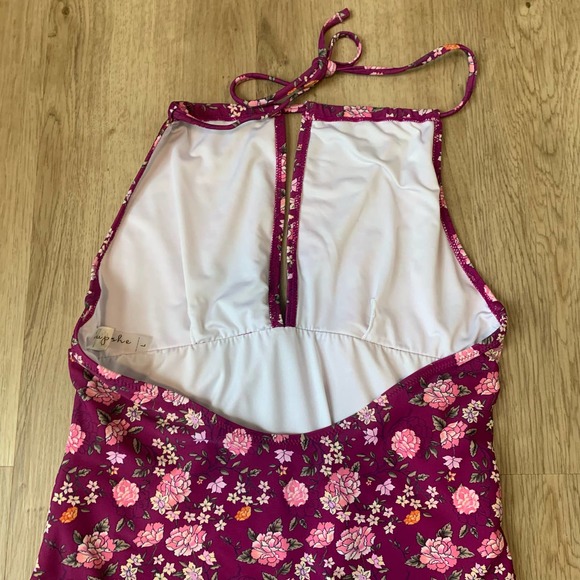 Cupshe One-piece Swimsuit Floral Swim - Picture 12 of 15